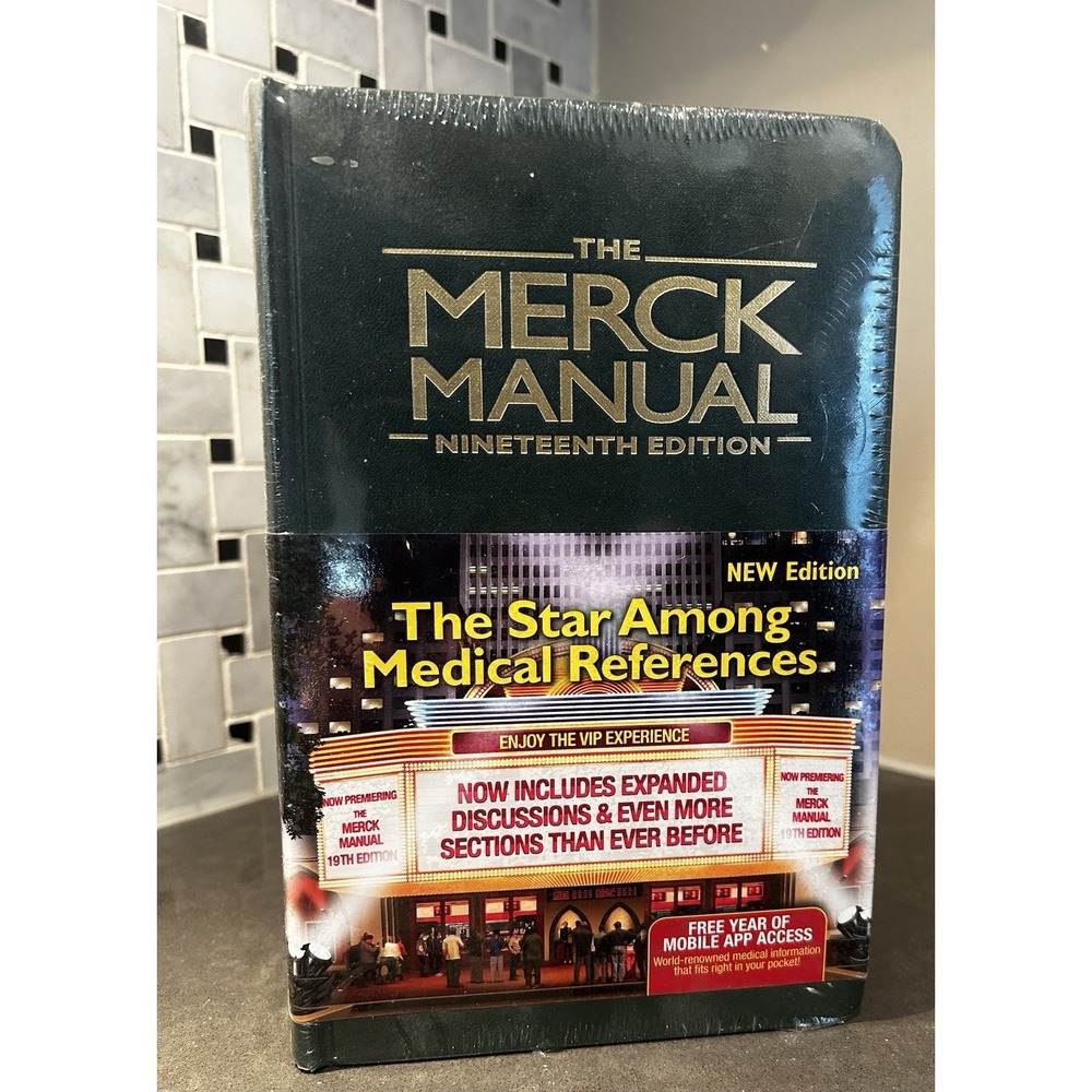 NEW The Merck Manual of Diagnosis &‎ Therapy 19th Nineteenth Edition 2011 Tabbed